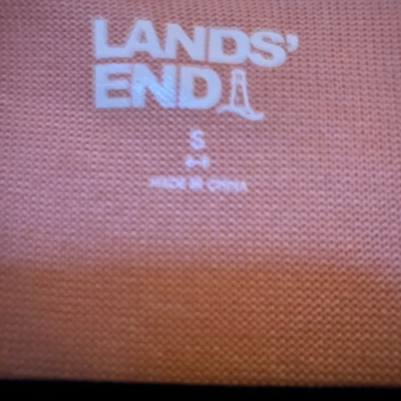 Lands End Pink Lightweight Sweater Robe S - Picture 4 of 4